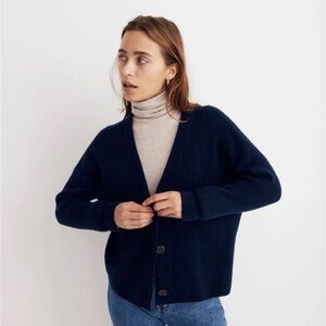 Madewell Deep Blue Women's Cardigan